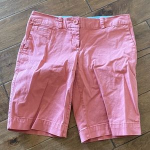 Pink Bermuda shorts